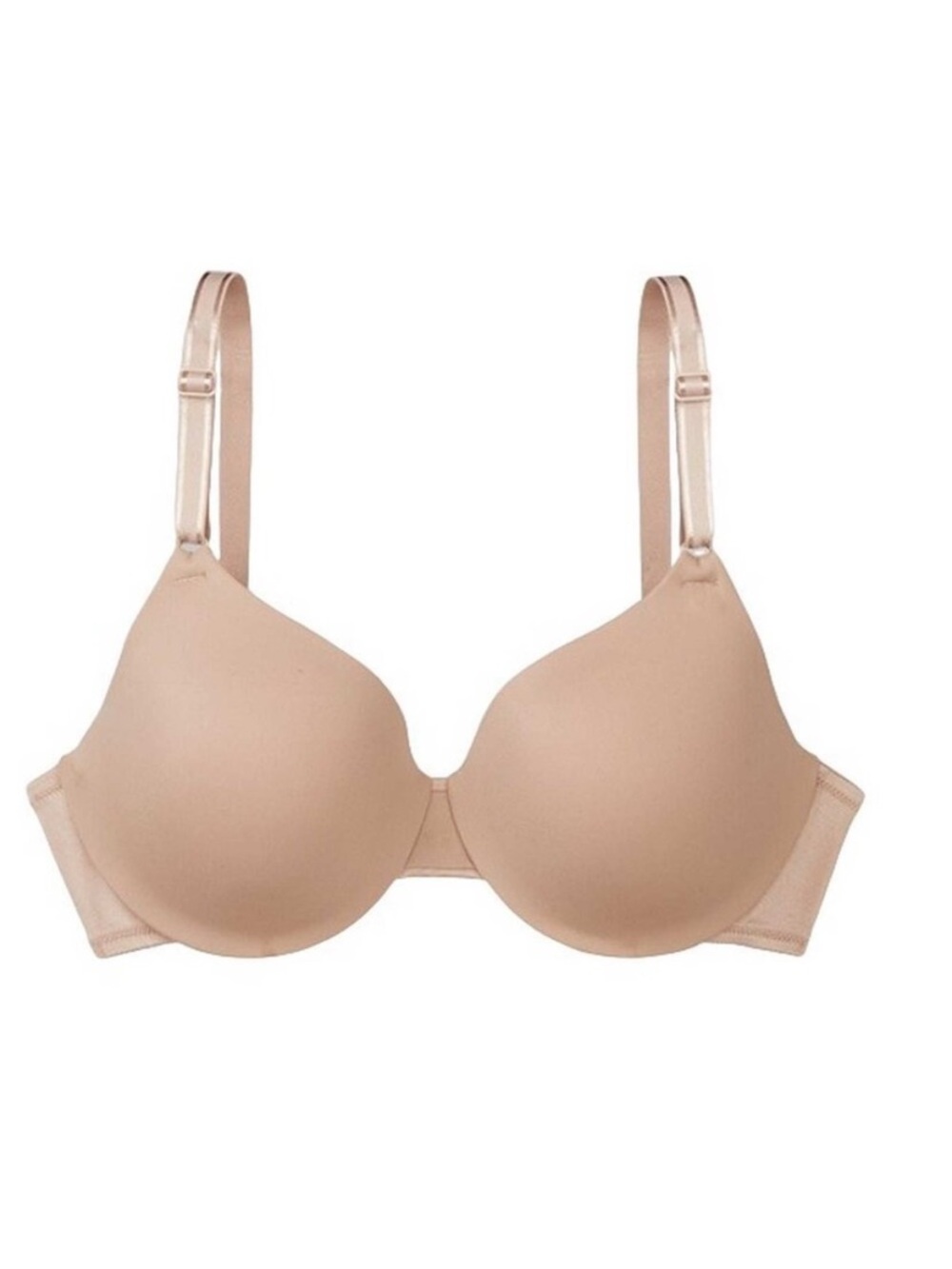 NWT Women’s Warner's Light Beige Smooth Bra. This Is Not A Bra Collection 36C